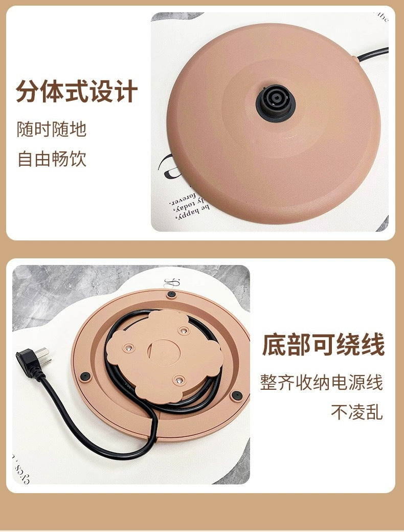 Internet Celebrity Food-Grade Electric Kettle for Home Kitchen Living Room Stainless Steel Water Boiler Multi-Color Large Capacity Water Kettle