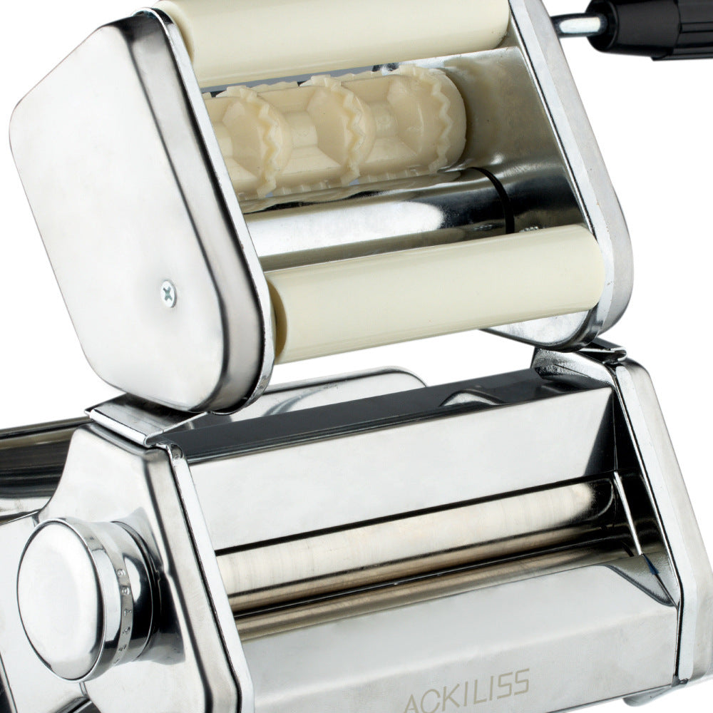 Cross-Border Household Old-Style Manual Wonton Maker Noodle Press Multi-Functional Small Noodle Press Dumpling Skin Maker