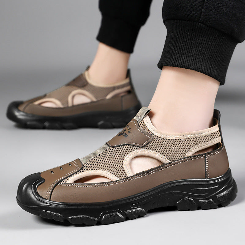 Men's Sandals2025New Cross-Border Snorkeling Shoes Beach Shoes Outdoor Hiking Shoes Outdoor Wading Stream Shoes