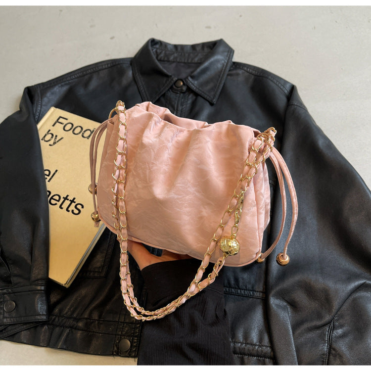 Popular Bags for Women This Year2024New Style Crossbody Bag for Women ins High-end stylish versatile single-shoulder chain bag for women