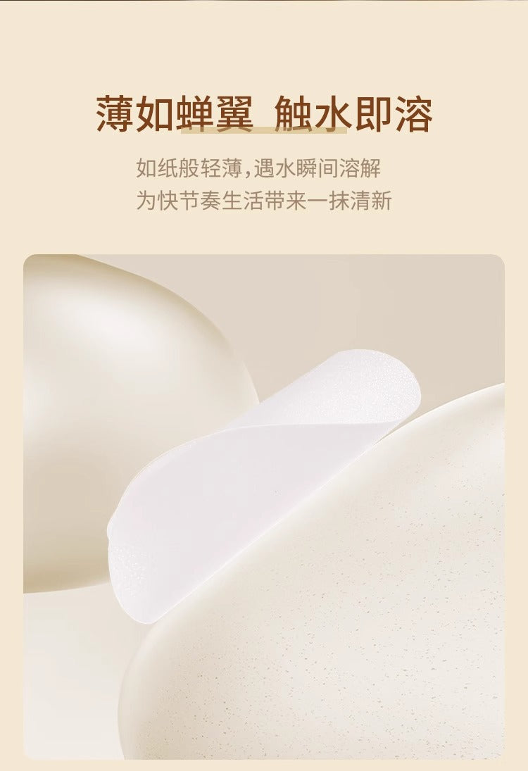 【New Person Reduction5Original】Disposable Soap Sheets Outdoor Travel Portable Soap Paper Student Hand Washing Sheets