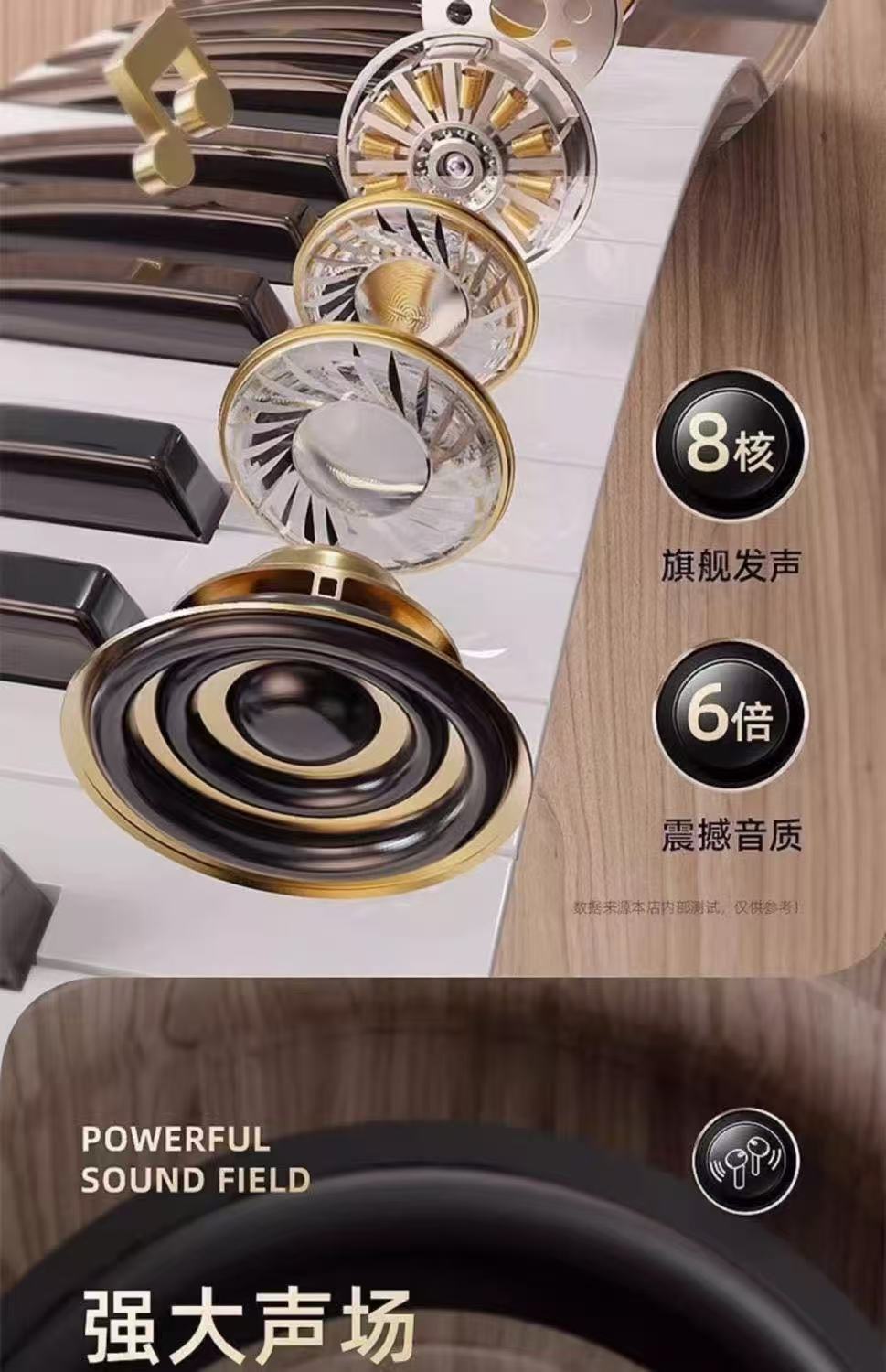 2025New S190Wireless Bluetooth Headset High Endurance Sports Game Noise Reduction Sound of Berlin Huaqiangbei Headset