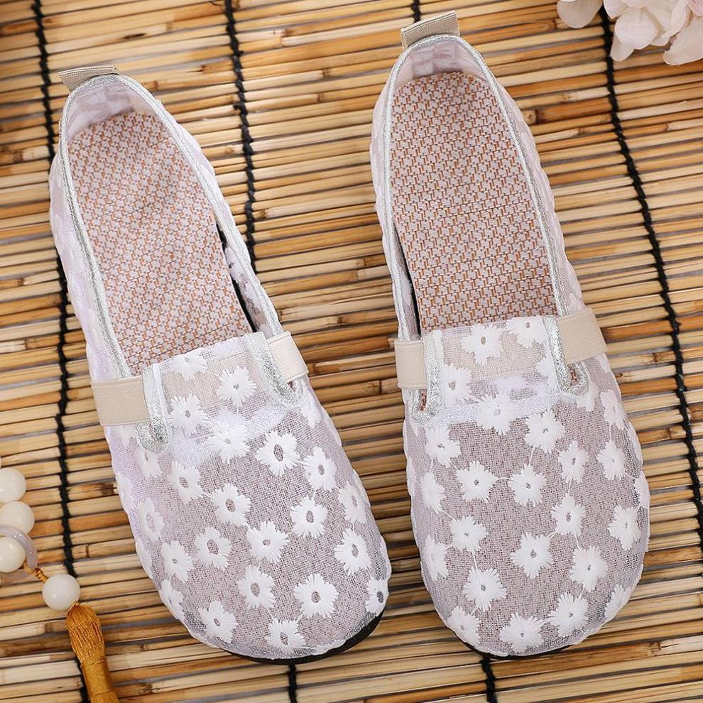 Summer New Beijing Cloth Shoes High-Quality Hot-Selling Comfortable Women's Shoes Thin Breathable Non-Suffocating Flat Soft Sole Shoes