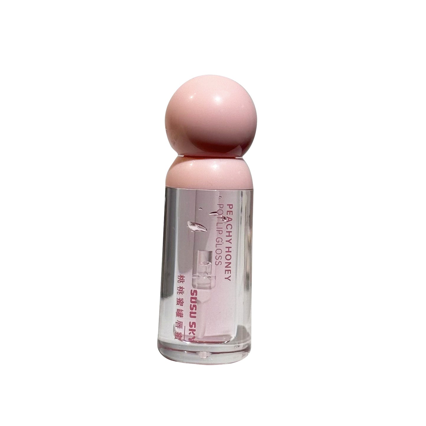 SUSU SKY Peach Honey Pot Lip Makeup Set Moisturizing Hydrating Autumn Winter Anti-Chap Exfoliating Nourishing Repair