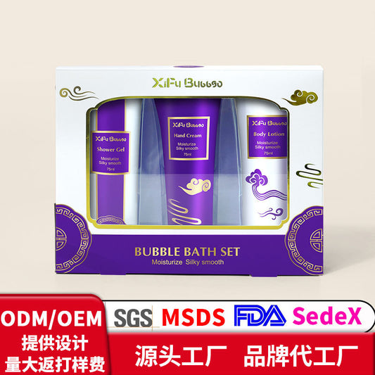 SPA European and American Mother's Day Creative Gift Box Set Birthday Gift Spa Gift Basket Se Wash nursing suite