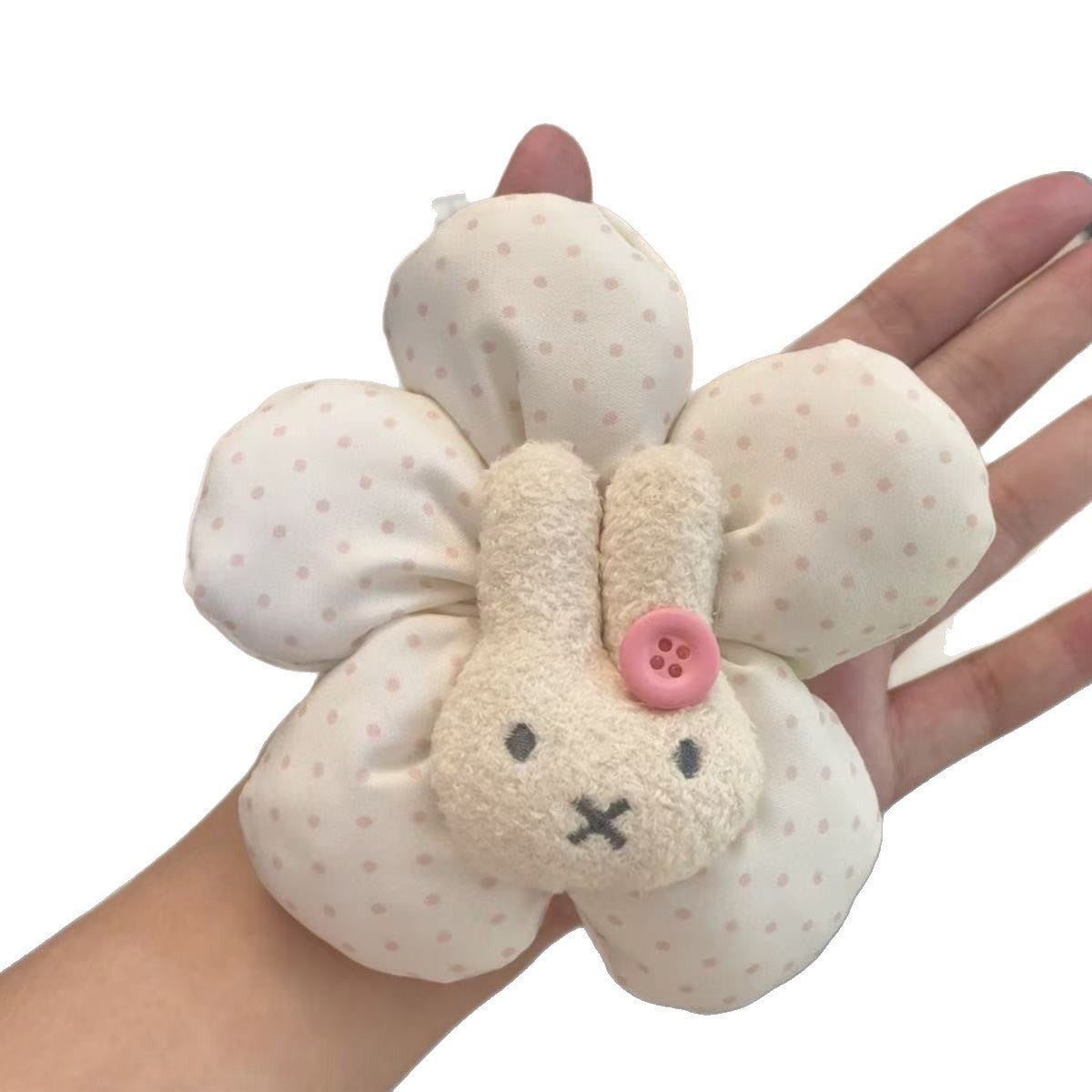 Cute Miffy Rabbit Hair Tie Scrunchie Mickey Sweet Hair Rope Flower Ponytail Bun Hair Tie