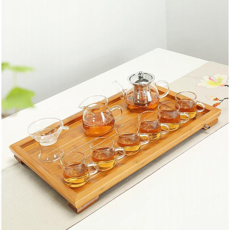 Manufacturer Wholesale Glass Teapot Stainless Steel Filter Inner Liner Flower Tea Brewing Teapot Electric Ceramic Stove Heating Tea Kettle