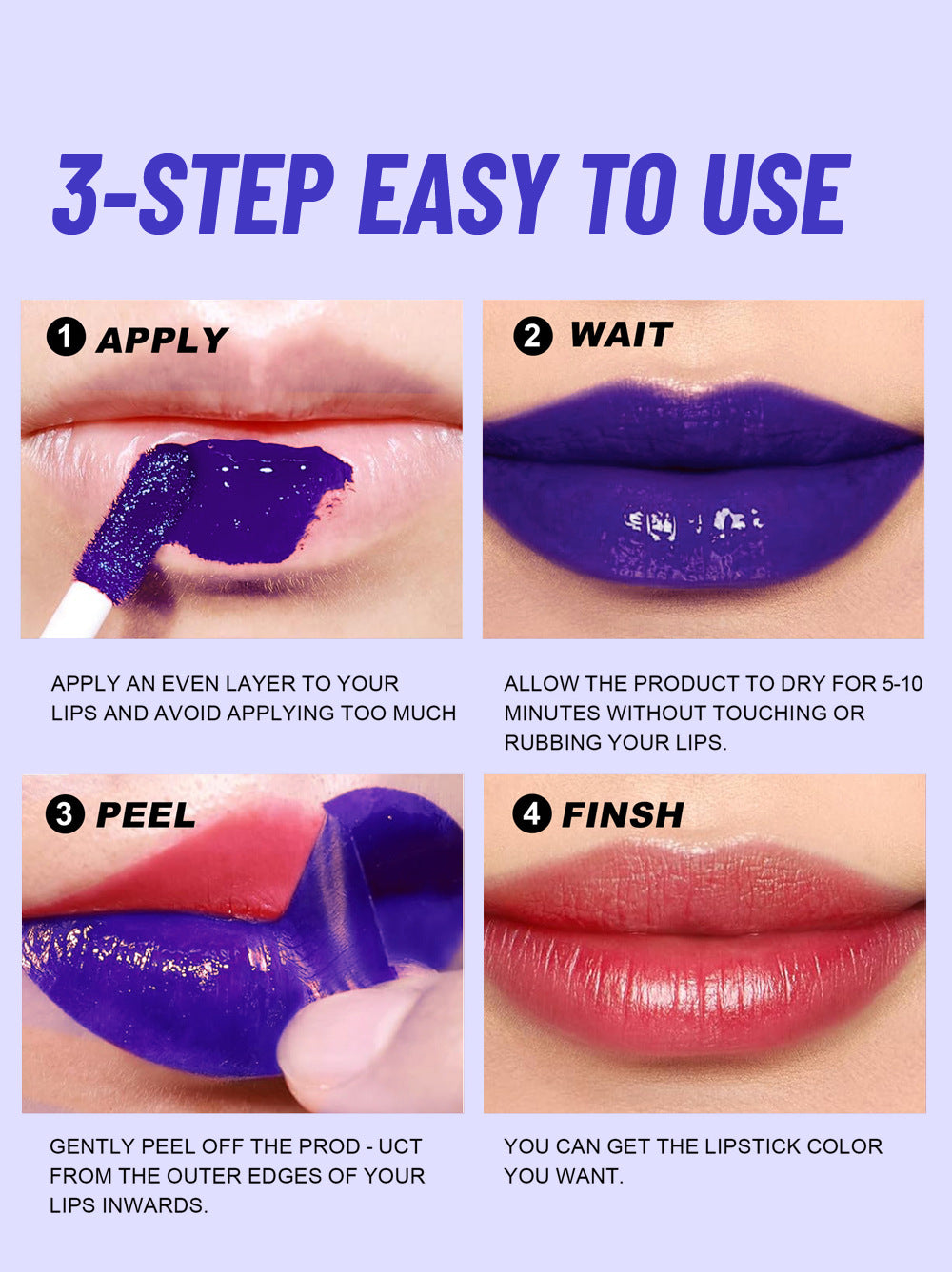 Fit Colors Tear and Pull Lip Gloss Natural matte easy-to-apply long-lasting non-stick cup waterproof lipstick cross-border