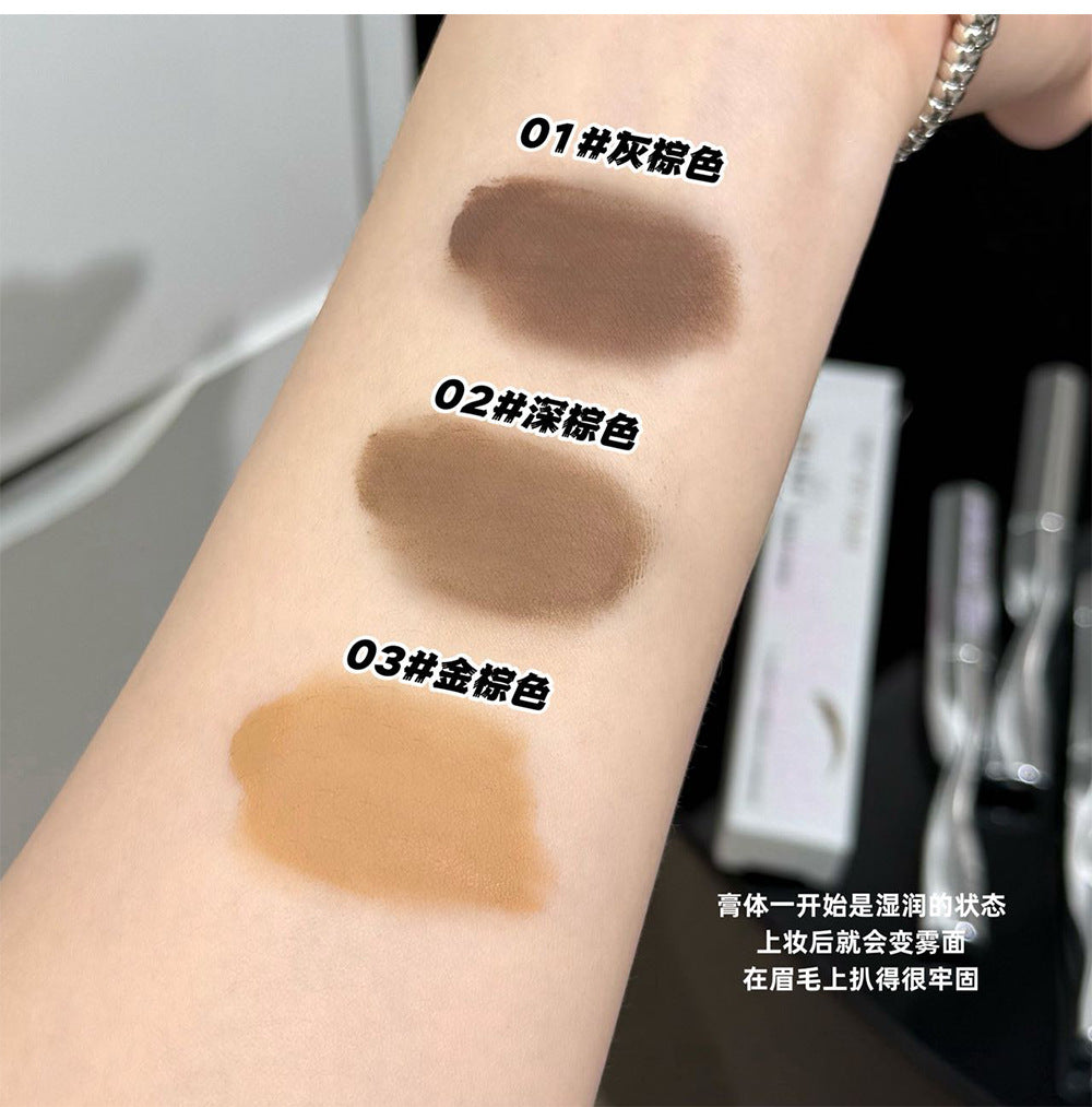 Art Value Light Mist Long-lasting Eyebrow Dye Korean Style Light Brown Matte Eyebrow Cream for a Natural Look with Distinct Hair Lines829
