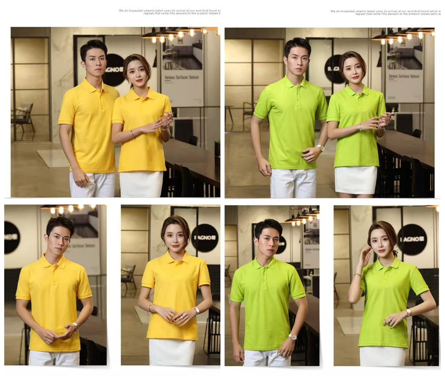 Short Sleeve polo Men's Summer Workwear Turn-down Collar Printed Work Shirt logo Patterned Advertising Shirt for Men polo Shirt