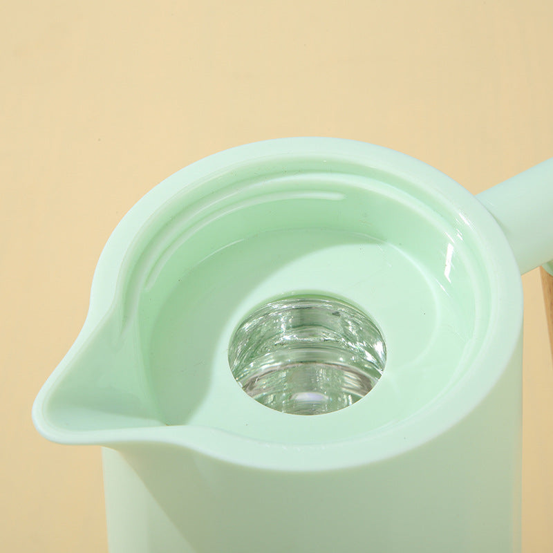 Cross-Border Insulated Kettle Household Glass Inner Liner Warm Kettle Simple Office Coffee Large Capacity Hot Water Kettle Insulated Water Kettle