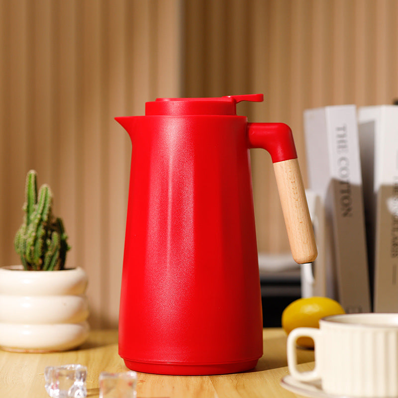 Cross-Border Insulated Kettle Household Glass Inner Liner Warm Kettle Simple Office Coffee Large Capacity Hot Water Kettle Insulated Water Kettle