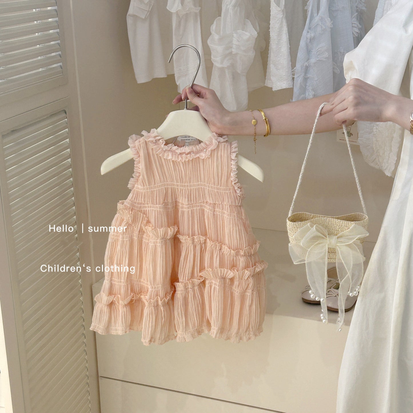 Socialite Style~Girls' Summer Dress Stylish Princess Dress for Little Girls New Trendy Dress for Girls