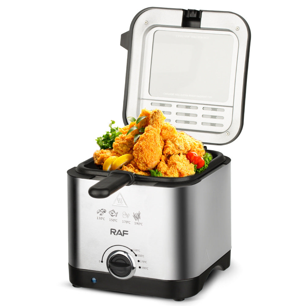 European Standard Cross-Border High-Power Deep Fryer Household Large Capacity Fully Automatic Intelligent Electric Fryer Multi-Function Machine