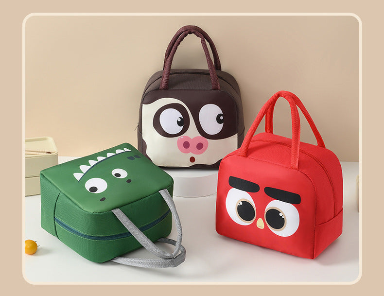 Lunch Box Handbag Bento Bag Insulated Bag Office Worker Lunch Bag Primary School Clothes Lunch Bag Pinny Rice Bag