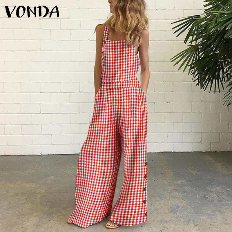 Independent Station European and American2025New Amazon Four-Color Polka Dot Wide-Leg Pants Long Pants Digital Print Backless Jumpsuit