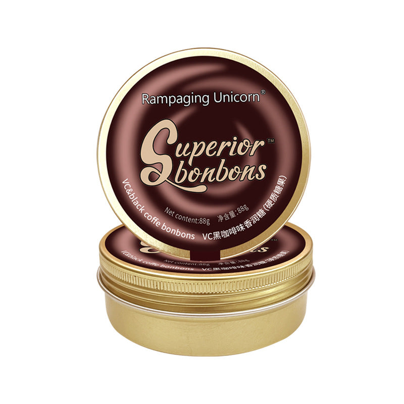 Genuine Goods in Stock VC Iced Coffee Candy Rich Fragrance Silky Smooth Throat Relief88g Sweet Alcohol Thick Cool Refreshing Shake Fast Same Style Wholesale