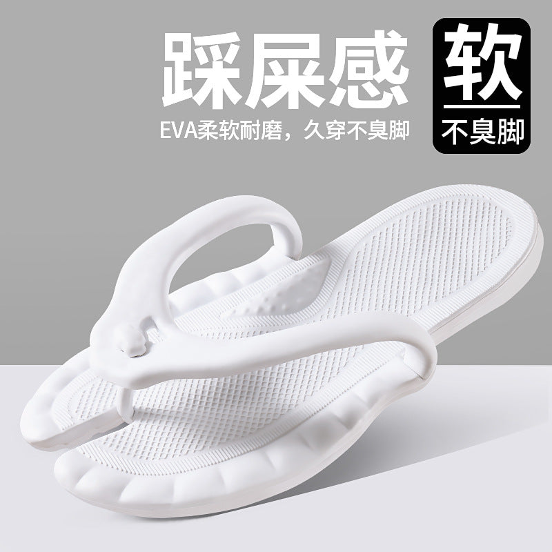 Foldable Slippers Summer Travel Portable Outdoor Swimming Beach Disposable Flip-Flops Hotel Travel Slippers