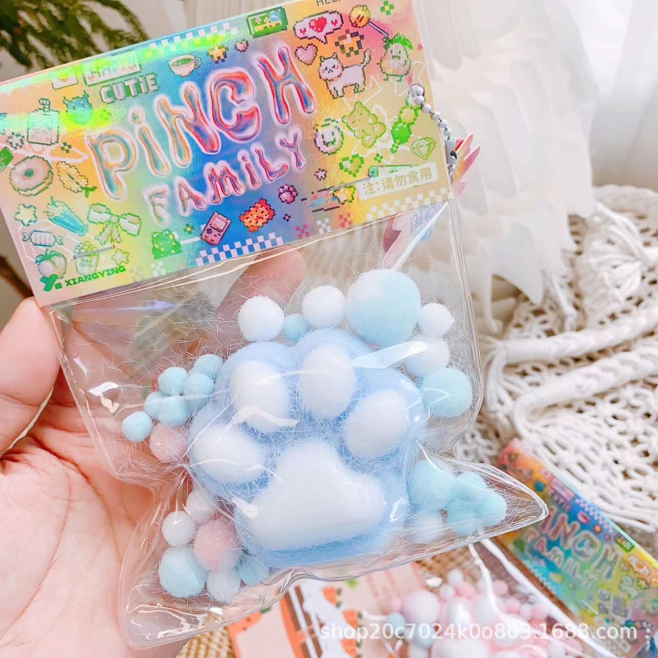 【Same Low Price】Silicone Chick Squeeze Toy Handmade Chicken Doll Stress Relief Funny Little Red Book Style Plush Toy