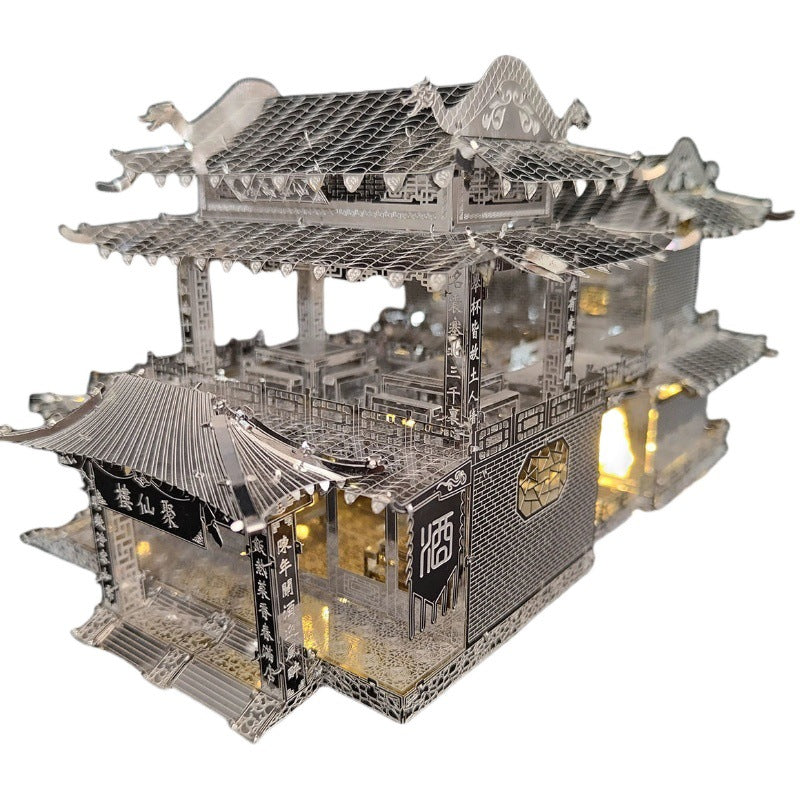 Adult High-Difficulty Stress Relief3D Model Handmade Assembly Boredom Relief Creative 3D Puzzle Art Ornament