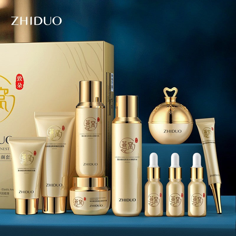Han Chan Two-Split Yeast Amino Acid Skin Rejuvenation Set Hydrating Whitening Skincare Kit Niacinamide Skincare Set