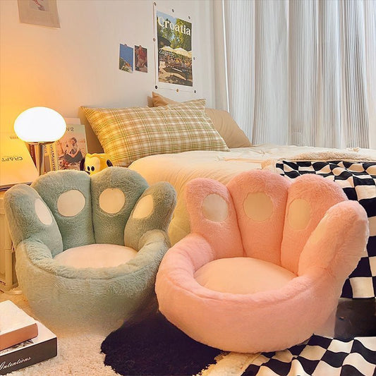 Cat Paw Cushion Floor Mat Bedroom Home Bay Window Bedside Carpet Office Long Sitting Lazy Sofa Tatami