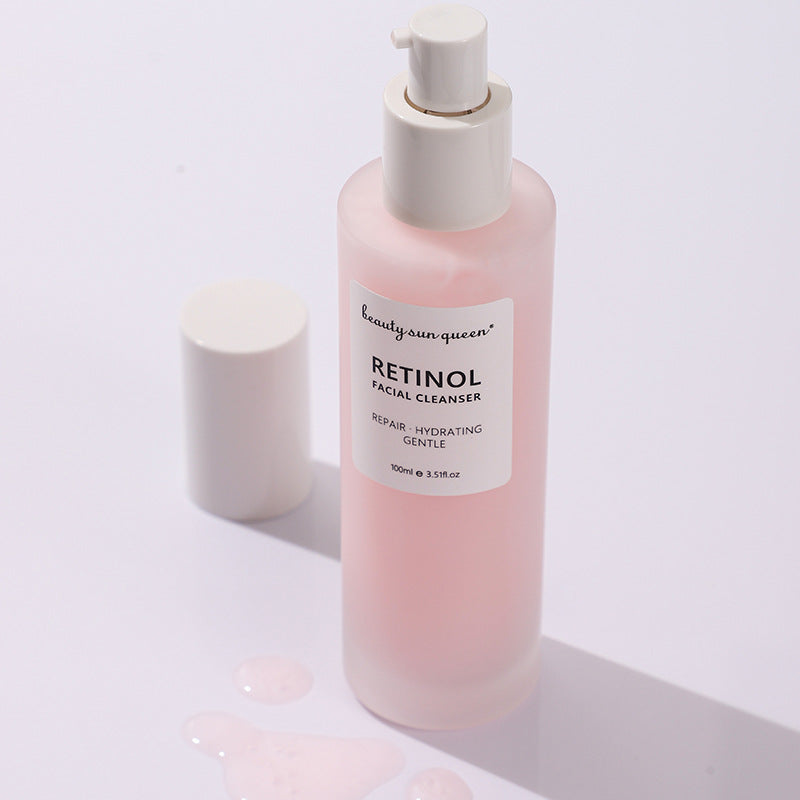 Retinol Facial Cleanser Export Facial cleanser Deep Cleansing Pore Foam Oil Control Facial Cleanser