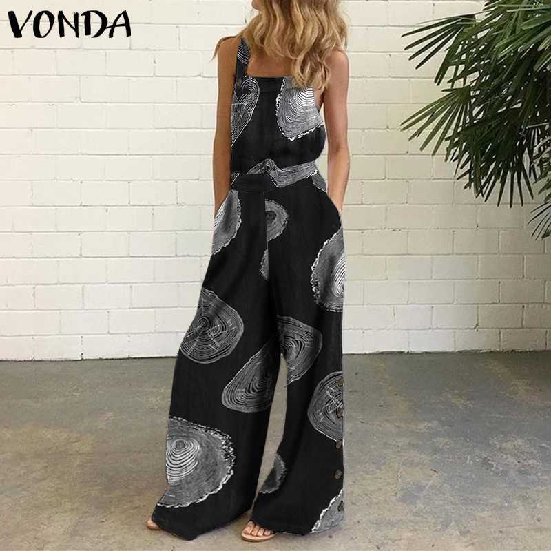 Independent Station European and American2025New Amazon Four-Color Polka Dot Wide-Leg Pants Long Pants Digital Print Backless Jumpsuit