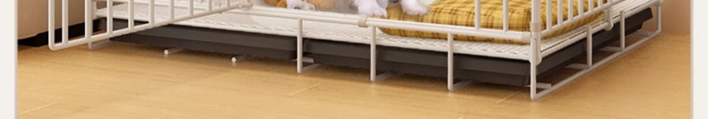 Pet Fence Dog Cage Small Dog Household Indoor Fence Space-Saving Dog House Dog Bed Toilet Cat Cage Cat Villa