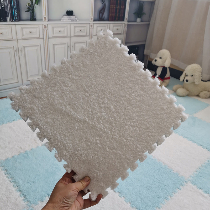 Baby Crawling Mat Large Size Odorless Foam Floor Mat Dormitory Bedroom Interlocking Floor Mat Children's Crawling Mat Plush Carpet