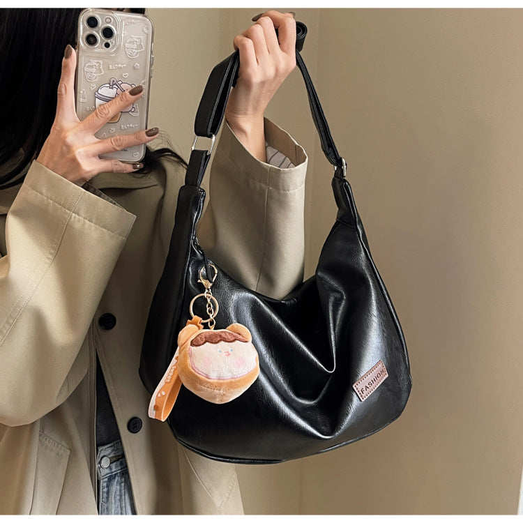 Niche Underarm Bag for Women2024New Autumn and Winter Fashion Retro Dumpling Bag High-end Versatile Shoulder Crossbody Bag