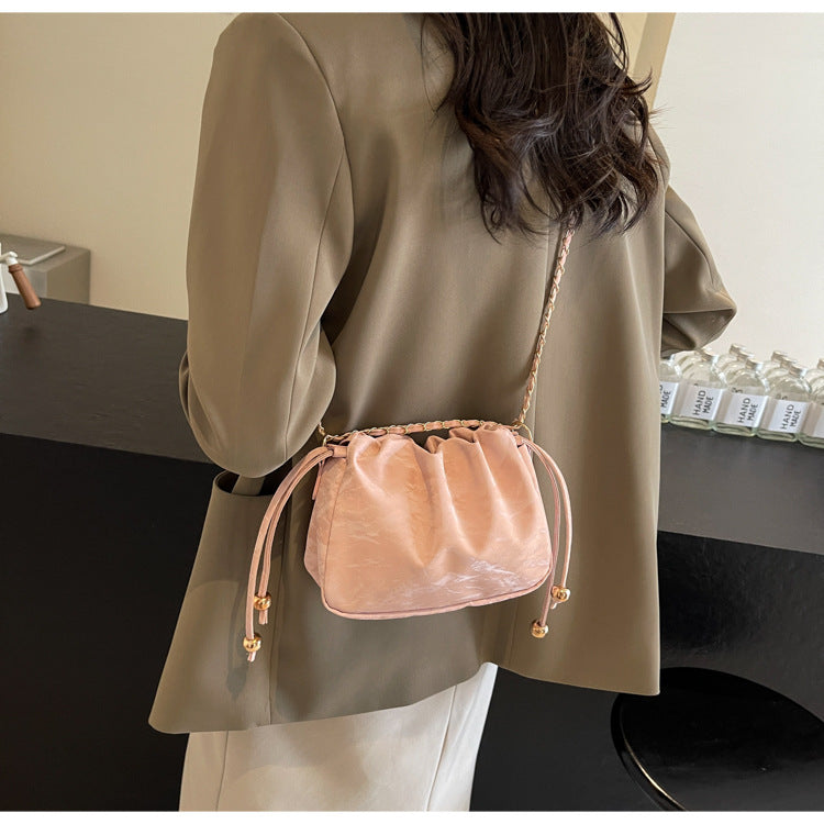 Popular Bags for Women This Year2024New Style Crossbody Bag for Women ins High-end stylish versatile single-shoulder chain bag for women