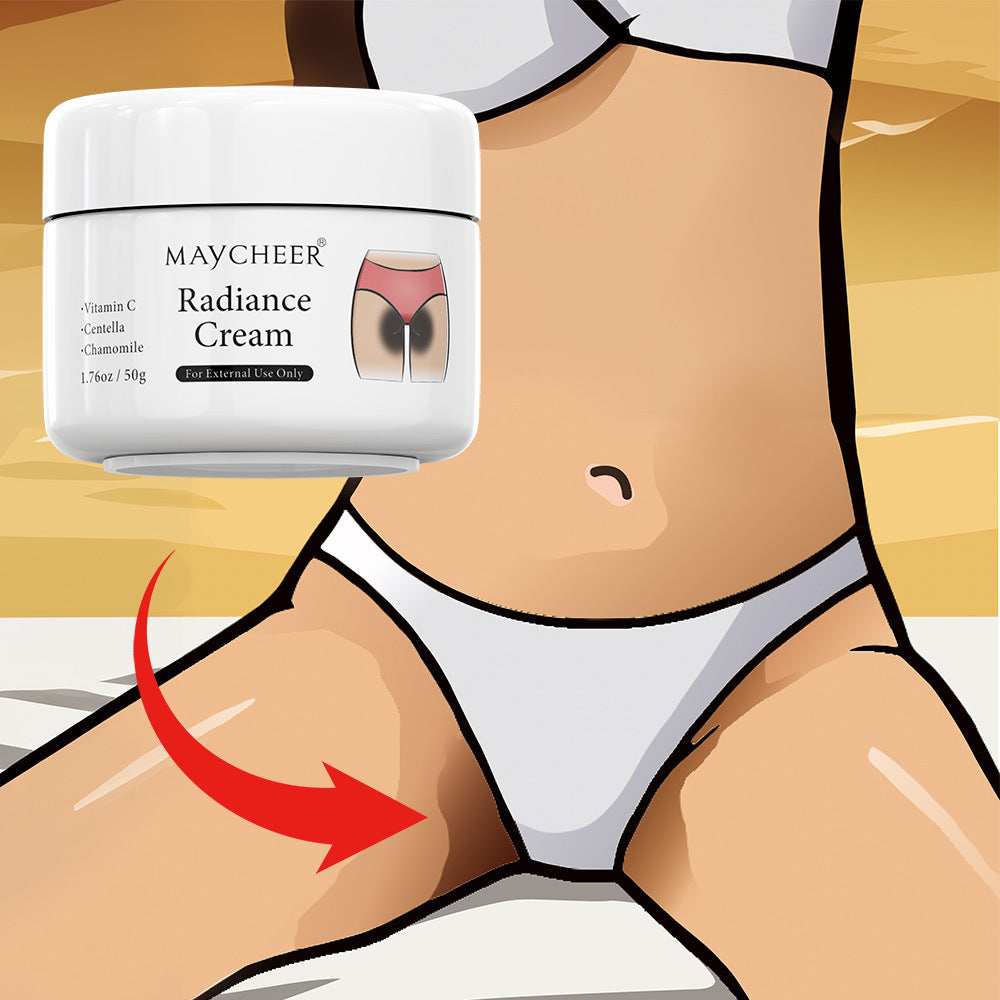 MAYCHEER Melatonin Cream Full English Underarm Arm Knee Dark Spot Removal Moisturizing Delicate Skin Export Cross-Border Wholesale