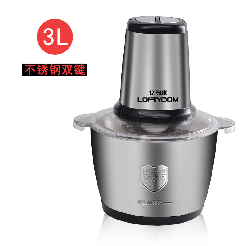 Kitchen Household Electric Meat Grinder Stainless Steel Multifunctional Meat Mincer Mixer Food Processor Small Meat Chopper