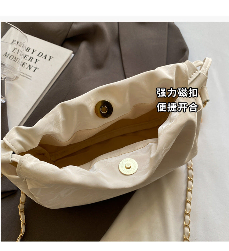 Popular Bags for Women This Year2024New Style Crossbody Bag for Women ins High-end stylish versatile single-shoulder chain bag for women
