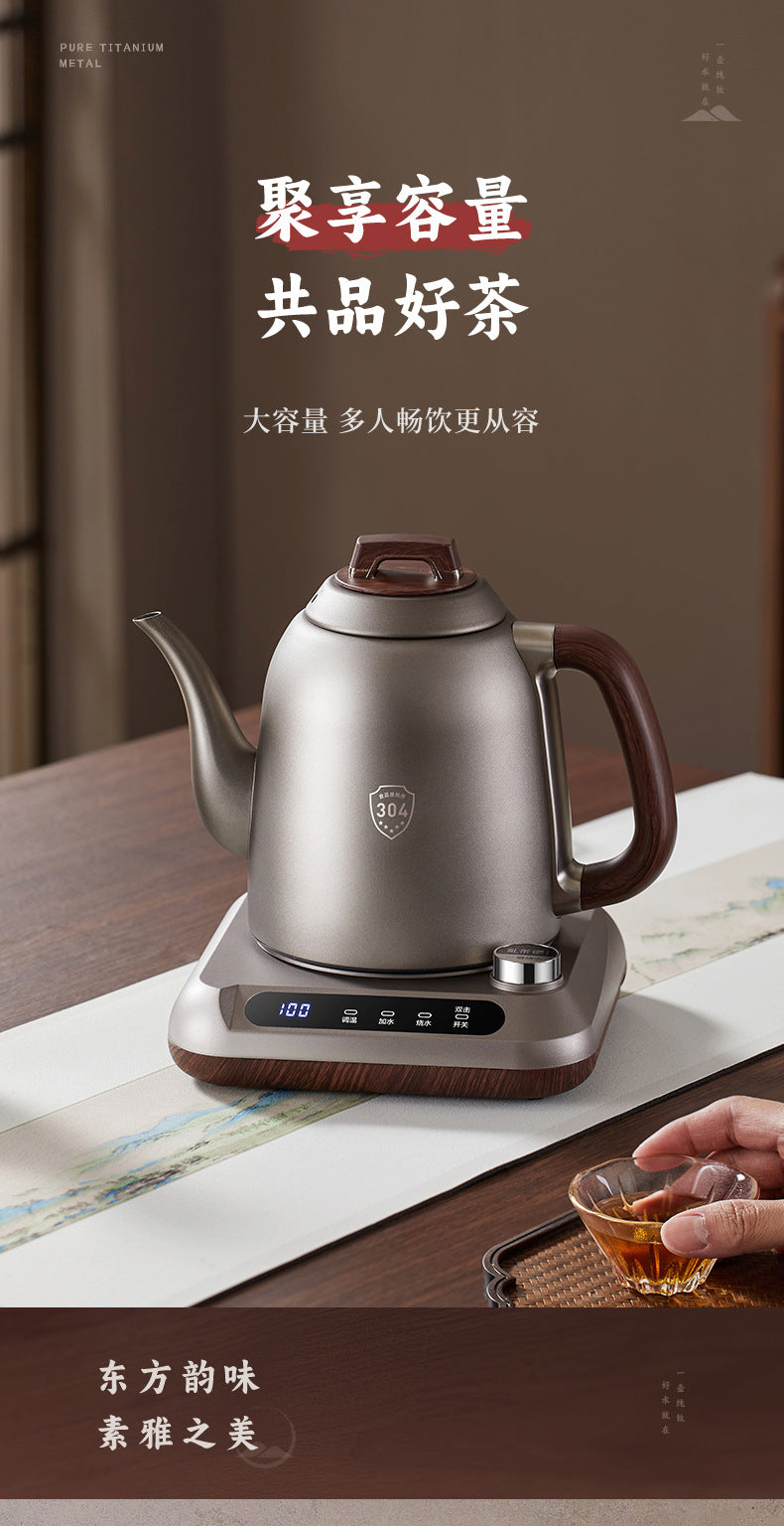 304Steel Fully Automatic Bottom Fill Electric Kettle Integrated Tea Brewing Kung Fu Tea Smart Household Electric Tea Stove