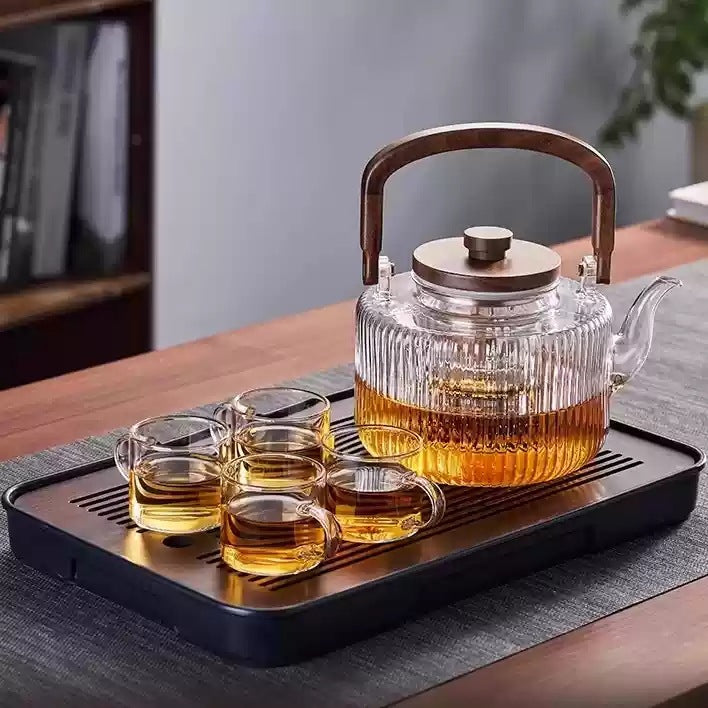 Glass Steaming Teapot 2025 New Kettle Electric Ceramic Stove Tea Set