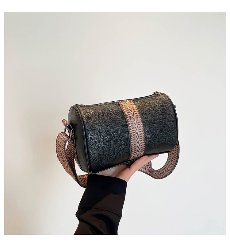 Genuine Leather Fashion Large Capacity Women's Bag2023New Top Layer Cowhide European and American Retro Casual Bag Trendy Single Shoulder Crossbody Bag