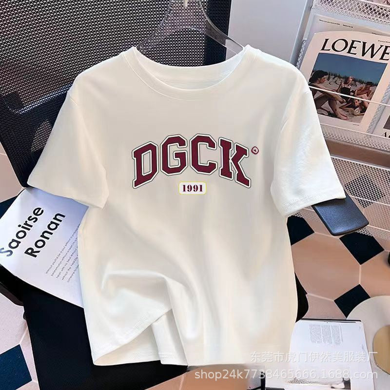 1Wholesale Supplies for Street Vendors 1688Summer New Women's Short Sleeve t T-shirt9.9Free shipping for wholesale women's clothing