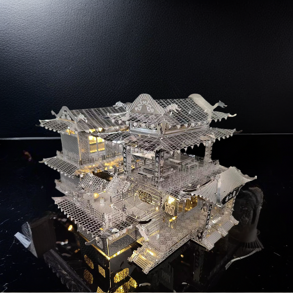 Adult High-Difficulty Stress Relief3D Model Handmade Assembly Boredom Relief Creative 3D Puzzle Art Ornament
