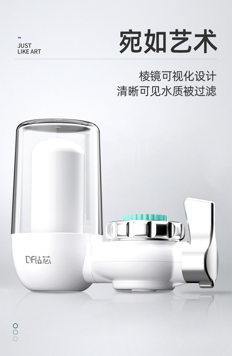 Faucet Water Purifier Water Filter Kitchen Tap Water Filter Direct Drinking Single Outlet Ceramic Filter Cartridge Wholesale