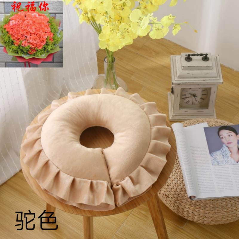 趴枕推拿床U型枕趴枕胸枕头乳胶枕侧睡颈椎便携护颈便携式多功能