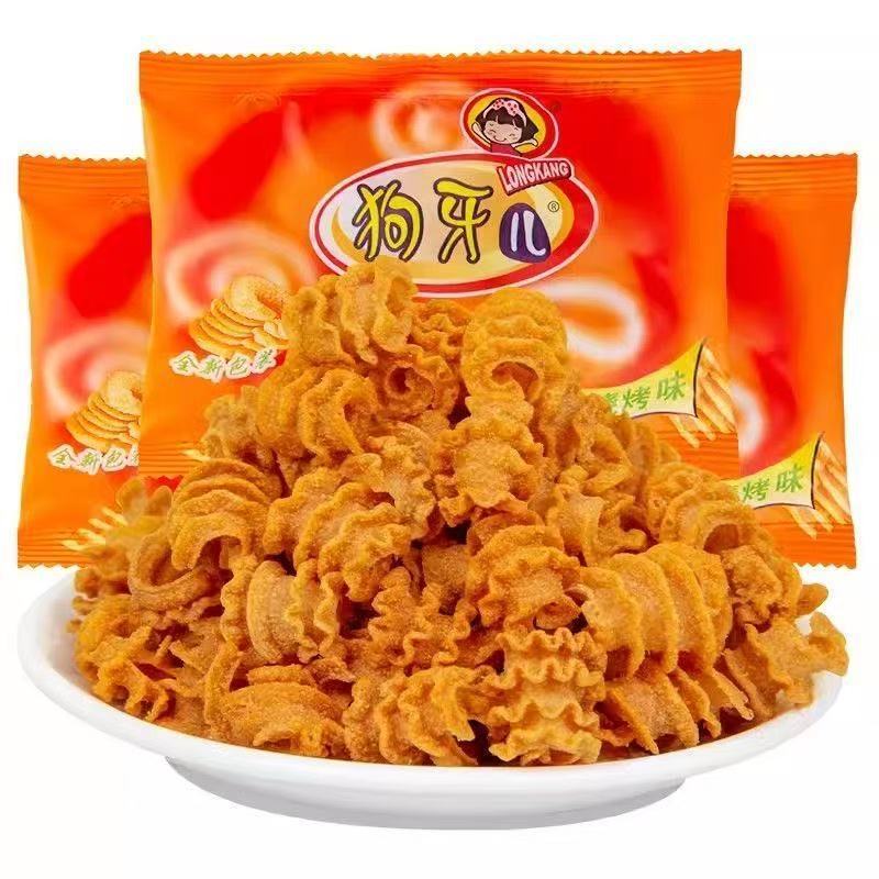 Dog Tooth Pizza Roll BBQ Flavor Nostalgic8090Childhood Snacks Childhood Craving Relief Snacks