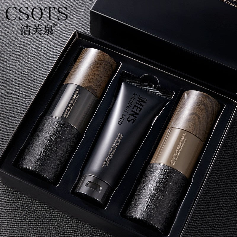 Han Chan Two-Split Yeast Amino Acid Skin Rejuvenation Set Hydrating Whitening Skincare Kit Niacinamide Skincare Set