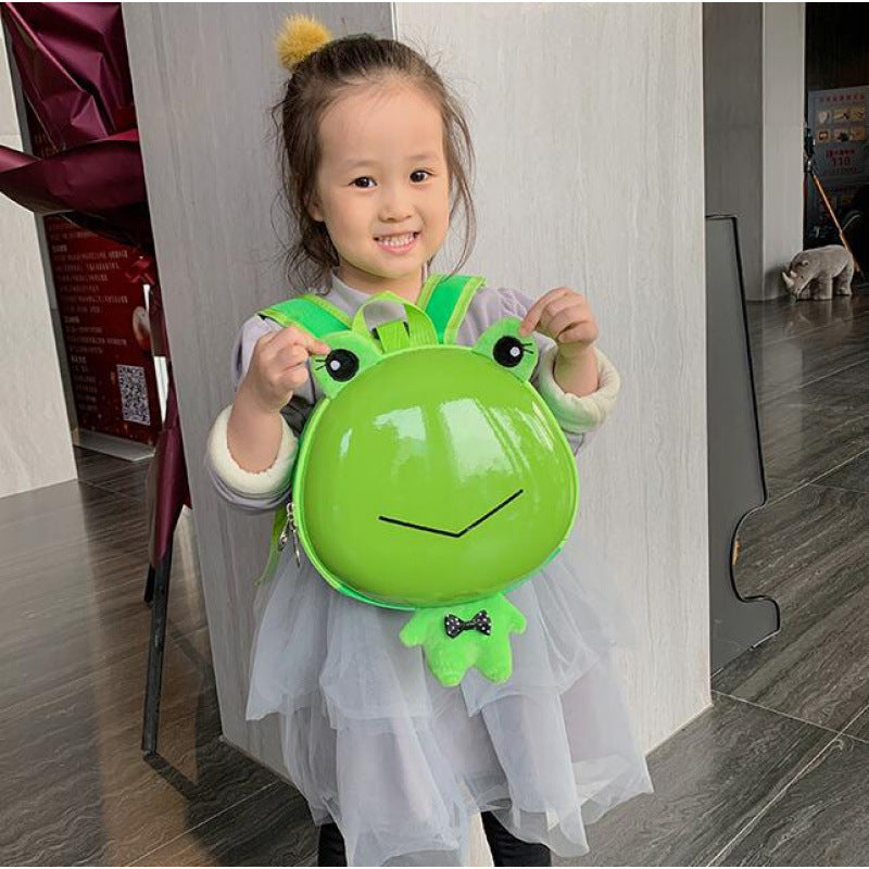 ~Anti-lost Backpack Cartoon Kindergarten Baby Boys Girls Children Eggshell Cute Small Backpack http://detail.1688.com/offer/963317968098.html