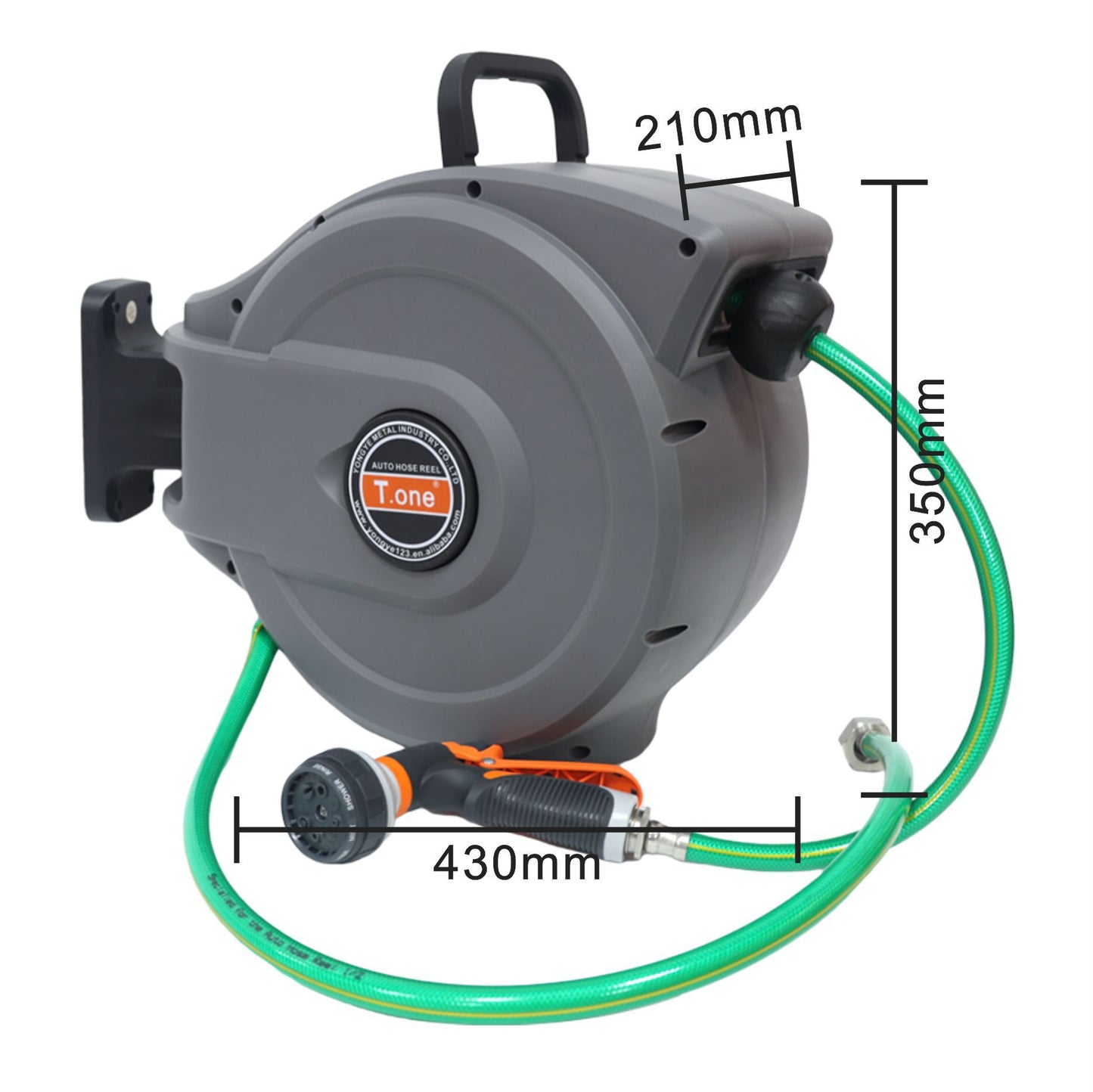 Garden Irrigation Water Sprinkler Garden Irrigation Water Gun Water Sprinkler Equipment Automatic Retractable Hose Reel Tool Wholesale