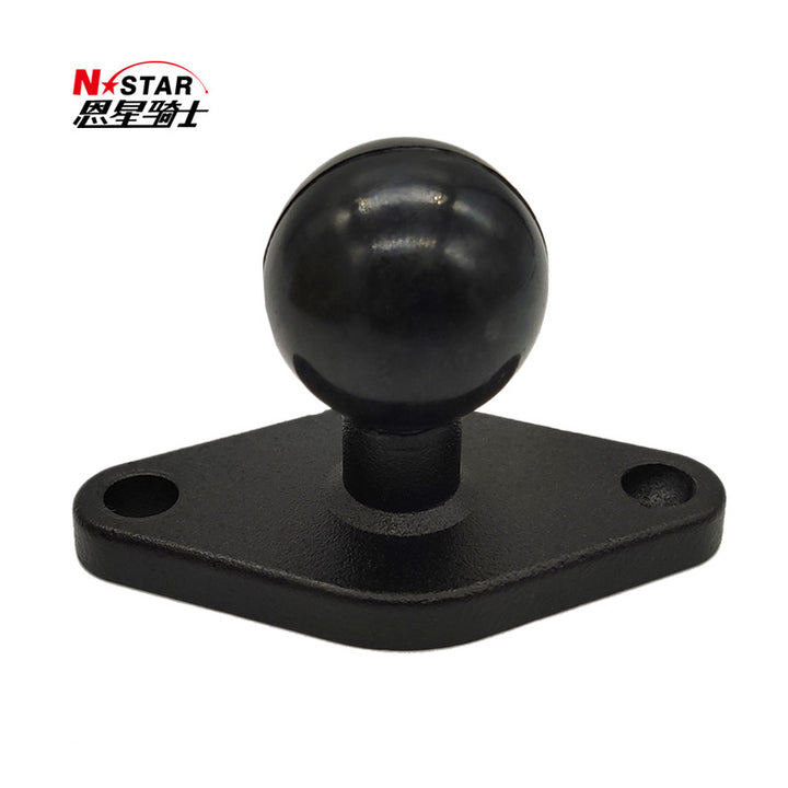Diamond Ball Head Motorcycle Phone Bracket – Universal Navigation Fixed Mount