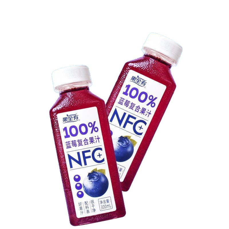 All available100%No Additives Blueberry Compound Fresh Fruit NFC Juice Summer Heat-Relieving Beverage Whole Box Healthy Fruit Drink