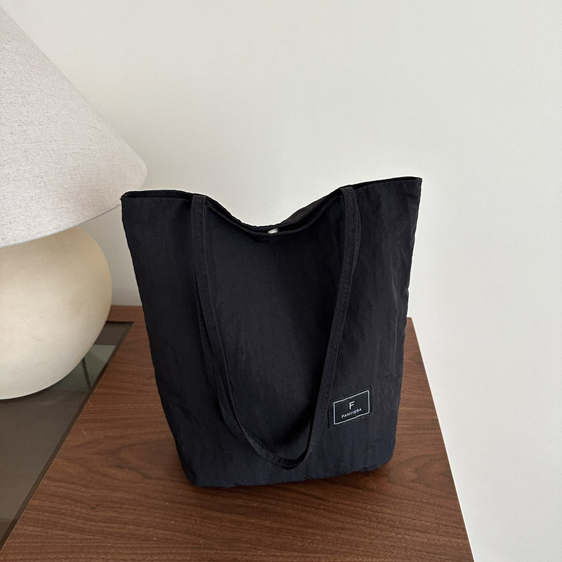 Foreign Trade New Solid Color Women's Bag Wholesale Large Capacity Women's Shoulder Bag Crossbody Bag ins Fashionable Versatile Commuter Bag
