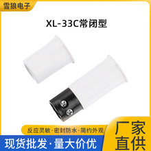 Snow Wolf Door and Window Magnetic Sensor Surface Mount Induction Detector Household Reed Switch Door Magnetic Alarm Normally Closed